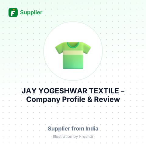 JAY YOGESHWAR TEXTILE – summary card, no photo uploaded yet