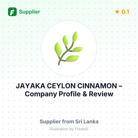 JAYAKA CEYLON CINNAMON – summary card, no photo uploaded yet