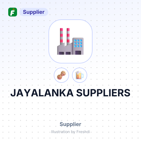 JAYALANKA SUPPLIERS – summary card, no photo uploaded yet