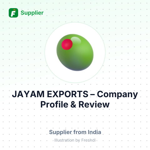 JAYAM EXPORTS – summary card, no photo uploaded yet