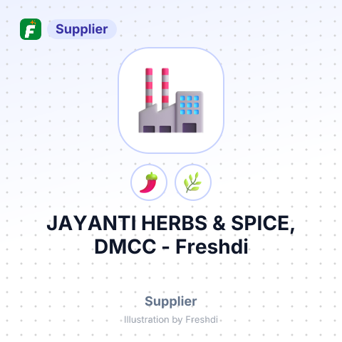 JAYANTI HERBS & SPICE, DMCC – summary card, no photo uploaded yet