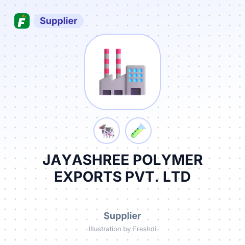 JAYASHREE POLYMER EXPORTS PVT. LTD – summary card, no photo uploaded yet