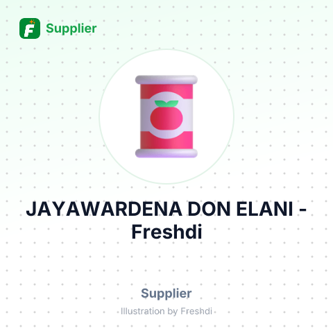 JAYAWARDENA DON ELANI – summary card, no photo uploaded yet