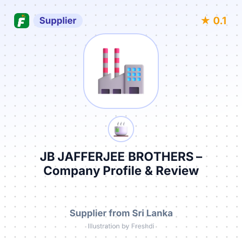 JB JAFFERJEE BROTHERS – summary card, no photo uploaded yet
