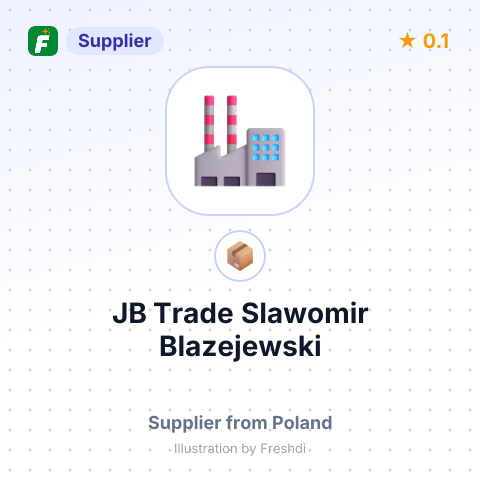 JB Trade Slawomir Blazejewski – summary card, no photo uploaded yet