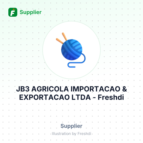 JB3 AGRICOLA IMPORTACAO & EXPORTACAO LTDA – summary card, no photo uploaded yet