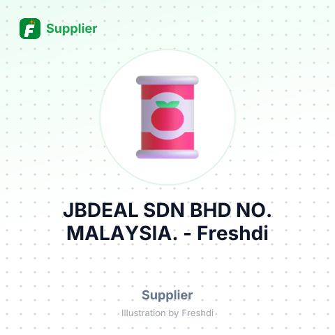 JBDEAL SDN BHD NO. MALAYSIA. – summary card, no photo uploaded yet