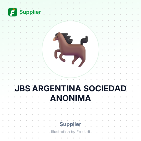 JBS ARGENTINA SOCIEDAD ANONIMA – summary card, no photo uploaded yet