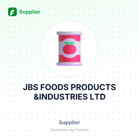 JBS FOODS PRODUCTS &INDUSTRIES LTD – summary card, no photo uploaded yet