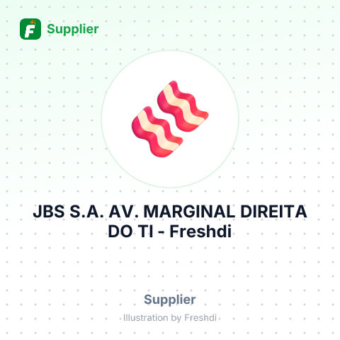 JBS S.A. AV. MARGINAL DIREITA DO TI – summary card, no photo uploaded yet