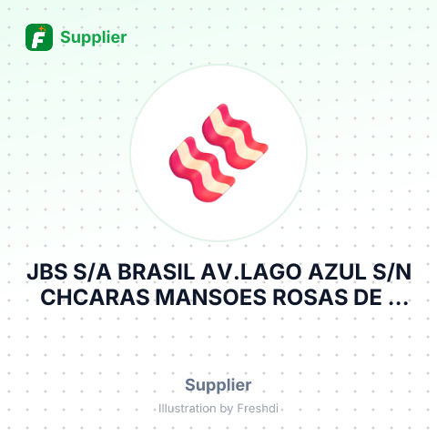 JBS S/A BRASIL AV.LAGO AZUL S/N CHCARAS MANSOES ROSAS DE – summary card, no photo uploaded yet