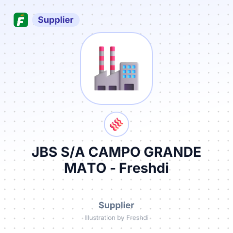 JBS S/A CAMPO GRANDE MATO – summary card, no photo uploaded yet