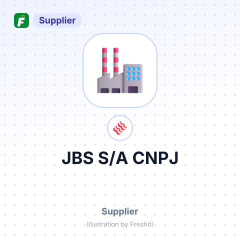 JBS S/A CNPJ – summary card, no photo uploaded yet