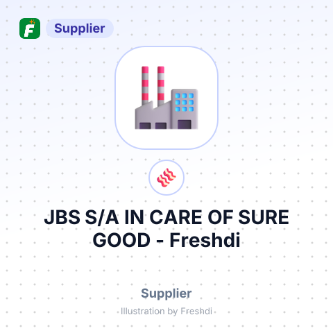 JBS S/A IN CARE OF SURE GOOD – summary card, no photo uploaded yet