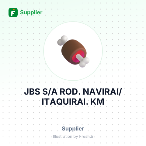 JBS S/A ROD. NAVIRAI/ITAQUIRAI. KM – summary card, no photo uploaded yet