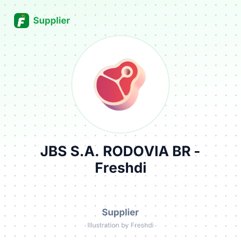 JBS S.A. RODOVIA BR – summary card, no photo uploaded yet