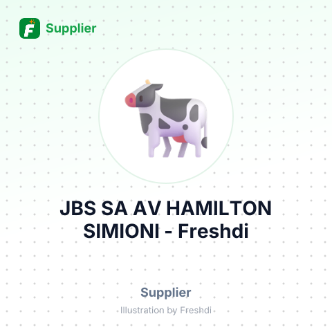 JBS SA AV HAMILTON SIMIONI – summary card, no photo uploaded yet