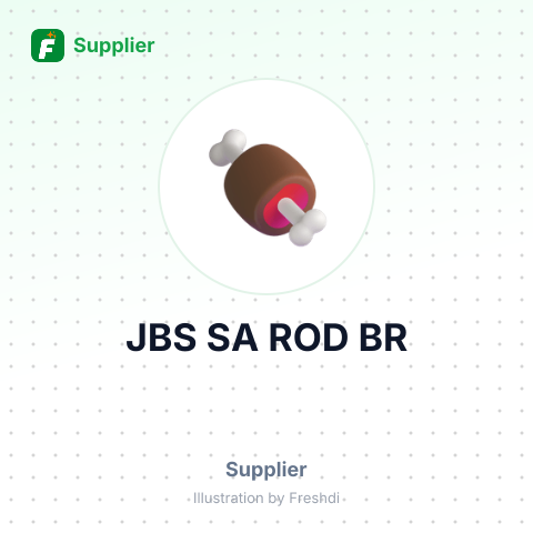 JBS SA ROD BR – summary card, no photo uploaded yet