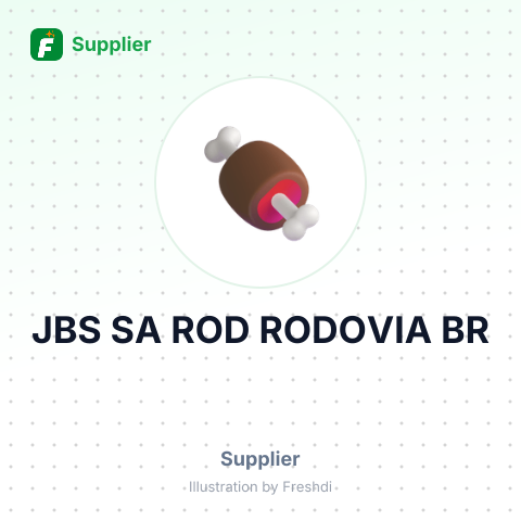 JBS SA ROD RODOVIA BR – summary card, no photo uploaded yet