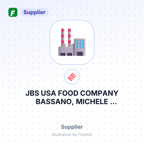 JBS USA FOOD COMPANY BASSANO, MICHELE MICHELE.BASSANO@JBSSA. COM – summary card, no photo uploaded yet