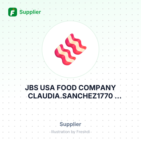 JBS USA FOOD COMPANY CLAUDIA.SANCHEZ1770 PROMONTORY CIRCLEGREELEY, CO – summary card, no photo uploaded yet