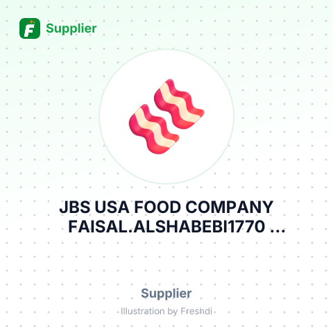 JBS USA FOOD COMPANY FAISAL.ALSHABEBI1770 PROMONTORY CIRCLEGREELEY, CO – summary card, no photo uploaded yet