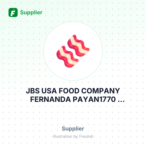 JBS USA FOOD COMPANY FERNANDA PAYAN1770 PROMONTORY CIRCLEGREELEY, CO – summary card, no photo uploaded yet
