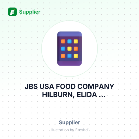 JBS USA FOOD COMPANY HILBURN, ELIDA ELIDA.HILBURN@JBSSA. COM – summary card, no photo uploaded yet