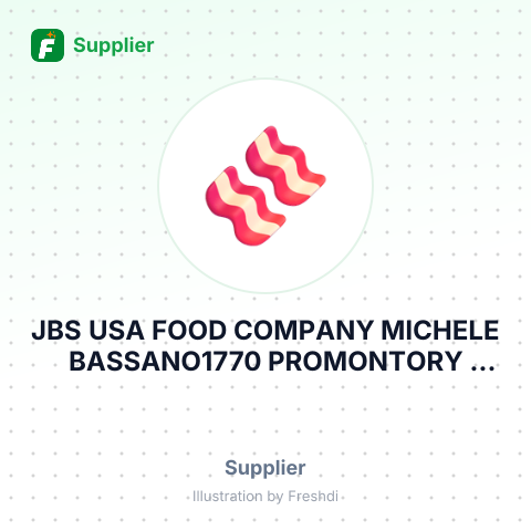 JBS USA FOOD COMPANY MICHELE BASSANO1770 PROMONTORY CIRCLEGREELEY, CO – summary card, no photo uploaded yet