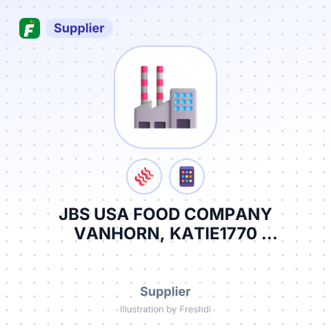 JBS USA FOOD COMPANY VANHORN, KATIE1770 PROMONTORY CIRCLEGREELEY, CO – summary card, no photo uploaded yet