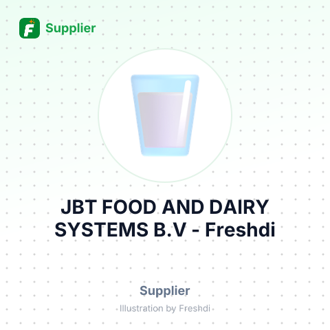 JBT FOOD AND DAIRY SYSTEMS B.V – summary card, no photo uploaded yet