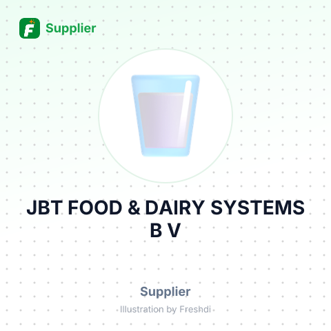JBT FOOD & DAIRY SYSTEMS B V – summary card, no photo uploaded yet