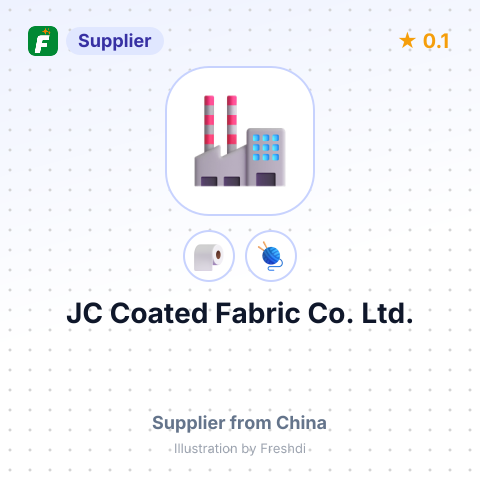 JC Coated Fabric Co., Ltd. – summary card, no photo uploaded yet