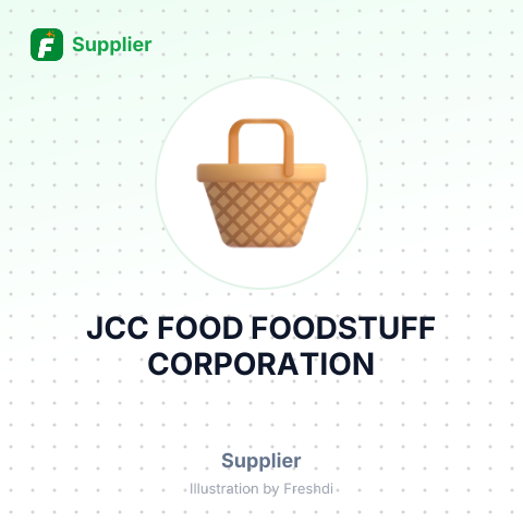 JCC FOOD FOODSTUFF CORPORATION – summary card, no photo uploaded yet