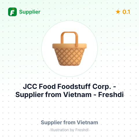 JCC Food Foodstuff Corp.  – summary card, no photo uploaded yet