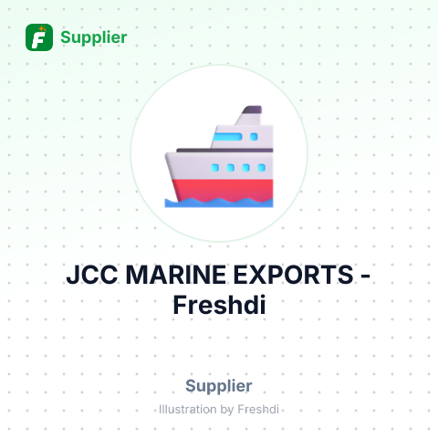 JCC MARINE EXPORTS – summary card, no photo uploaded yet