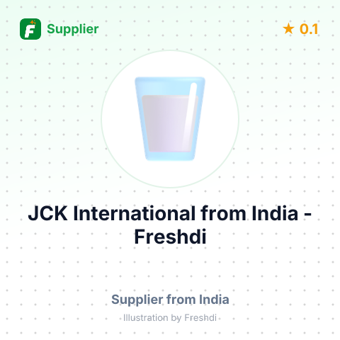 JCK International  – summary card, no photo uploaded yet