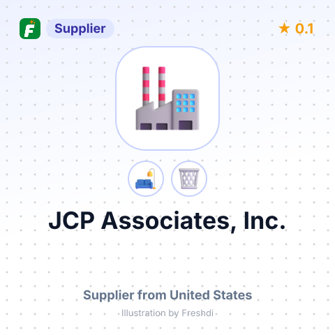 JCP Associates, Inc. – summary card, no photo uploaded yet