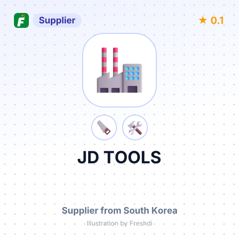 JD TOOLS – summary card, no photo uploaded yet