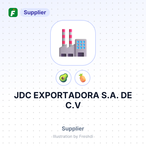 JDC EXPORTADORA S.A. DE C.V – summary card, no photo uploaded yet
