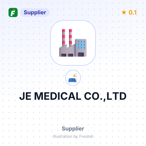 JE MEDICAL CO.,LTD – summary card, no photo uploaded yet