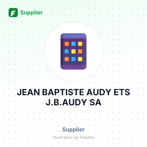 JEAN BAPTISTE AUDY ETS J.B.AUDY SA – summary card, no photo uploaded yet