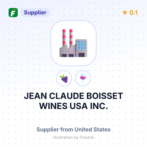 JEAN CLAUDE BOISSET WINES USA, INC. – summary card, no photo uploaded yet