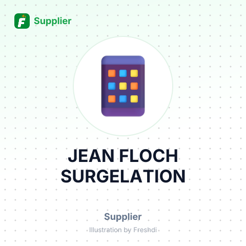 JEAN FLOCH SURGELATION – summary card, no photo uploaded yet