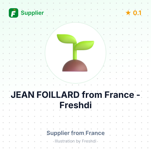 JEAN FOILLARD – summary card, no photo uploaded yet