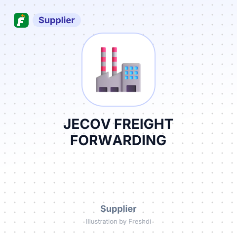 JECOV FREIGHT FORWARDING – summary card, no photo uploaded yet