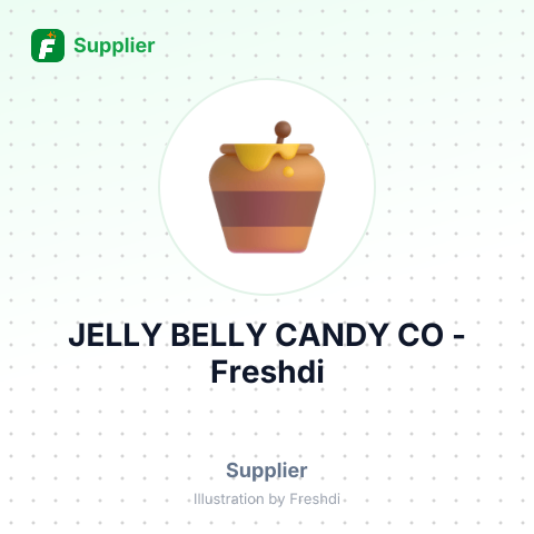JELLY BELLY CANDY CO – summary card, no photo uploaded yet