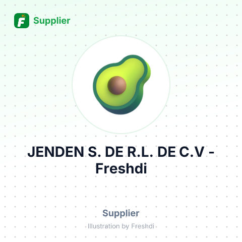 JENDEN S. DE R.L. DE C.V – summary card, no photo uploaded yet