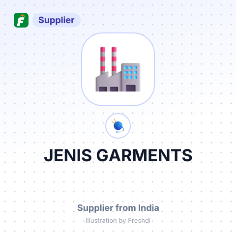 JENIS GARMENTS – summary card, no photo uploaded yet
