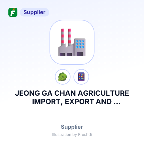 JEONG GA CHAN AGRICULTURE IMPORT, EXPORT AND PROCESSING COMPANY LIMITED – summary card, no photo uploaded yet